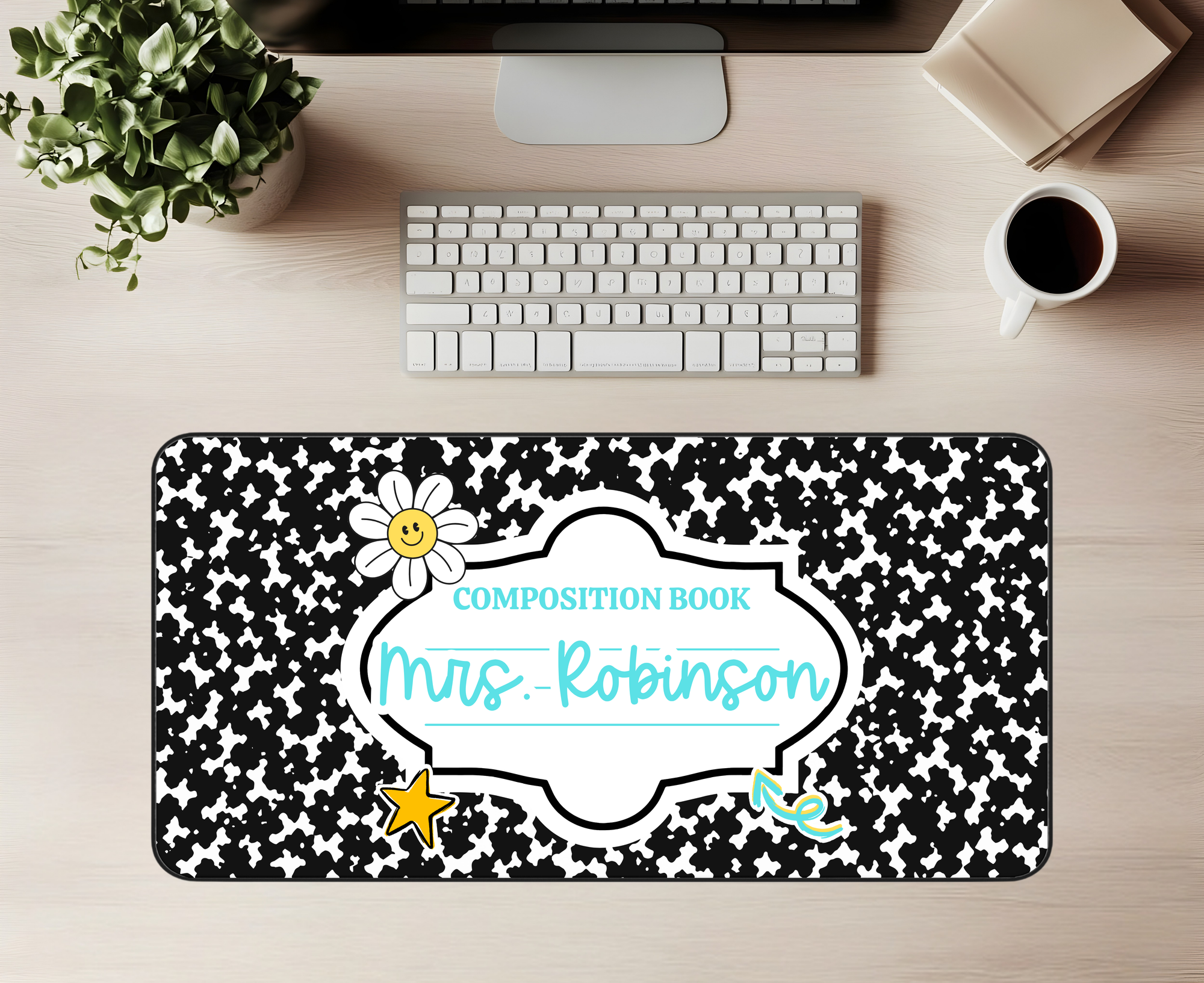 A+ Custom Desk Mat | Teacher Desk Mat