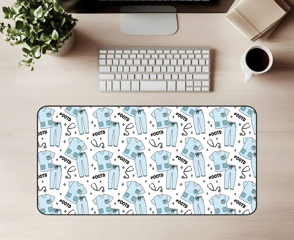 Scrub Life Desk Mat | Career Desk Mat