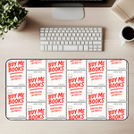 Buy Me Books Desk Mat | Book Lover Desk Mat