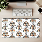 Winter Book club Desk Mat | Winter Desk Mat