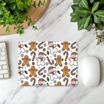 Gingerbread & Cheer Mouse Pad | Christmas Mouse Pad