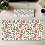 Merry & Bright Desk Mat | Christmas Desk Mat