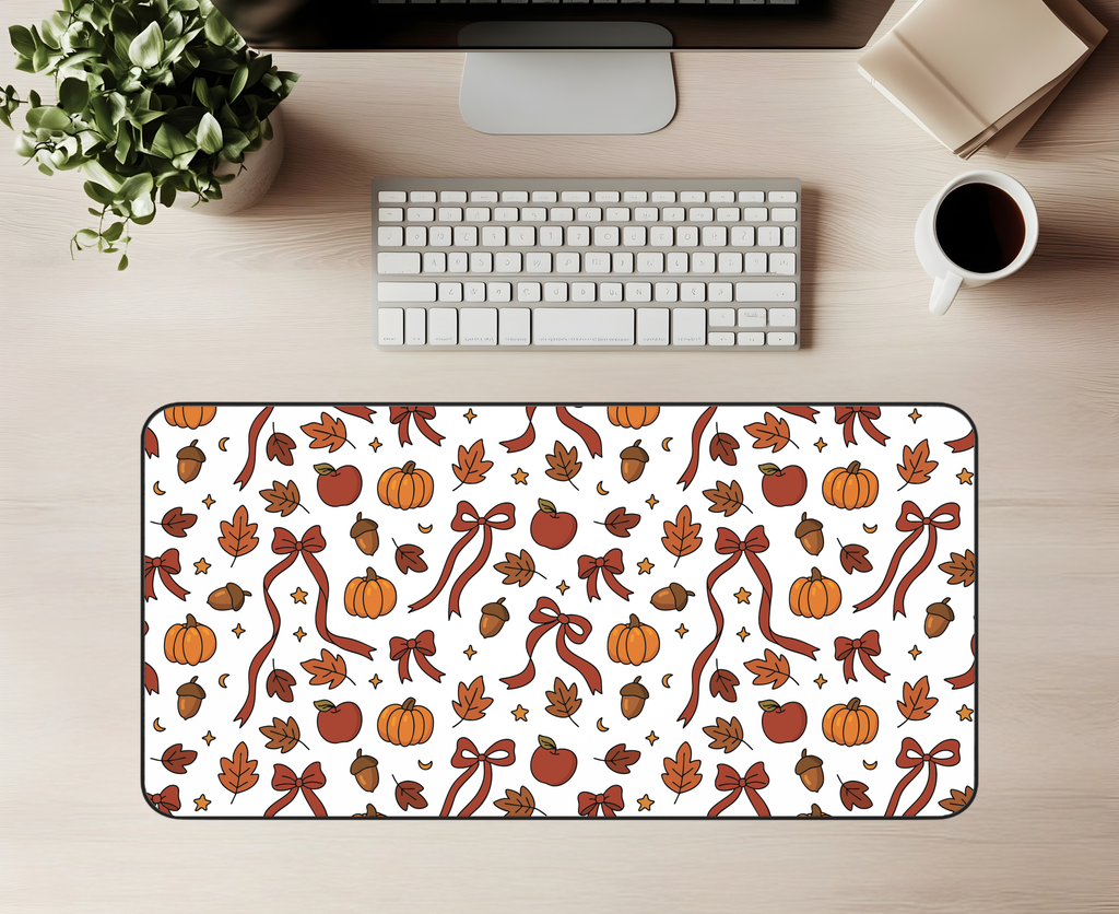 Apple Season Desk Mat | Fall Desk Mat